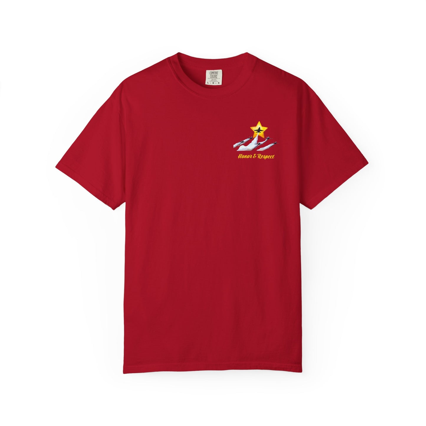 Pensacola Blues Gold Star "Honor & Respect" Pocket featuring Missing Man Formation - PBP10