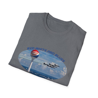 Blue Angels Red, White, and Blues Pensacola Beach Airshow T-Shirt