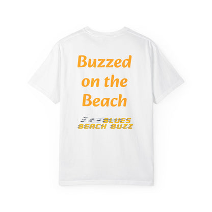Pensacola Blues Beach Buzz featuring Blue Angels Beach Buzz crossing the Pensacola Beach Pier  - PBB02