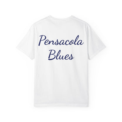 Pensacola Blues featuring Blue Angels Approaching the Pensacola Beach Pier Beach Buzz - PBP04