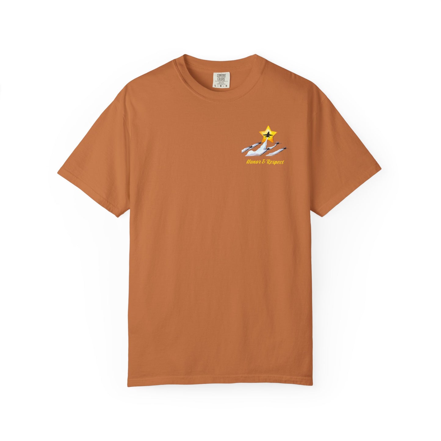 Pensacola Blues Gold Star "Honor & Respect" Pocket featuring Missing Man Formation - PBP10