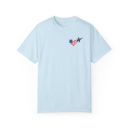 Pensacola Blues Heart Pocket featuring Blue Angels - PBP05