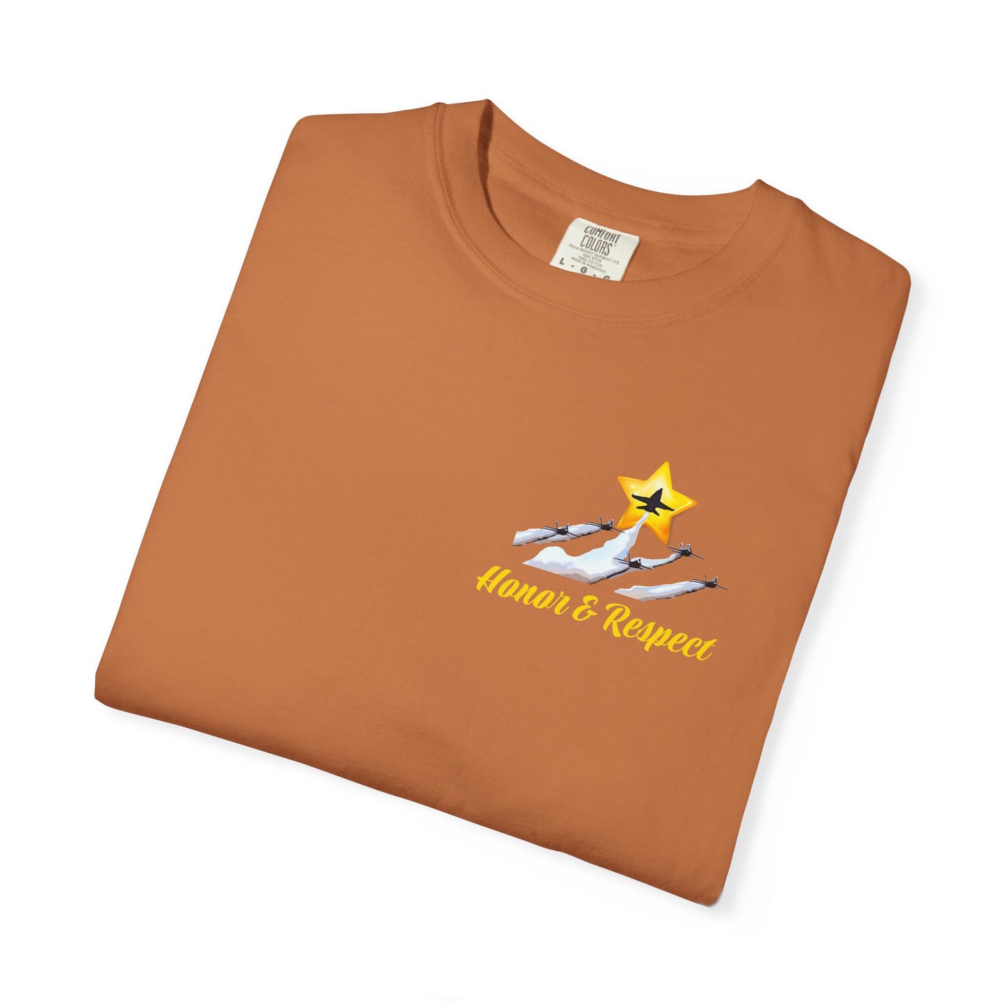 Pensacola Blues Gold Star "Honor & Respect" Pocket featuring Missing Man Formation - PBP10