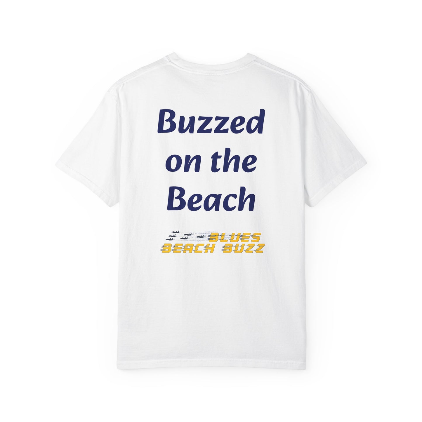 Pensacola Blues Beach Buzz featuring Blue Angels Approaching the Pensacola Beach Pier Beach Buzz - PBB04