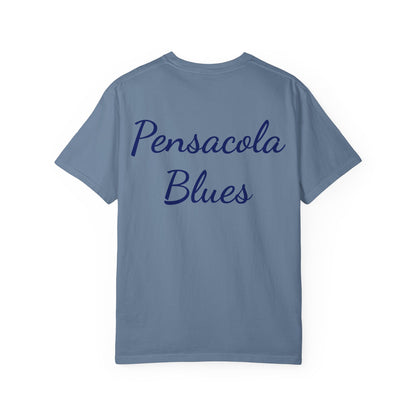 Pensacola Blues featuring Blue Angels Approaching the Pensacola Beach Pier Beach Buzz - PBP04